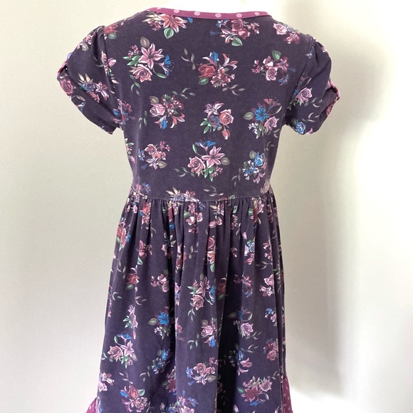 Matilda Jane Purple Floral World of Wonder A-Line Dress Size 8 - Picture 7 of 8